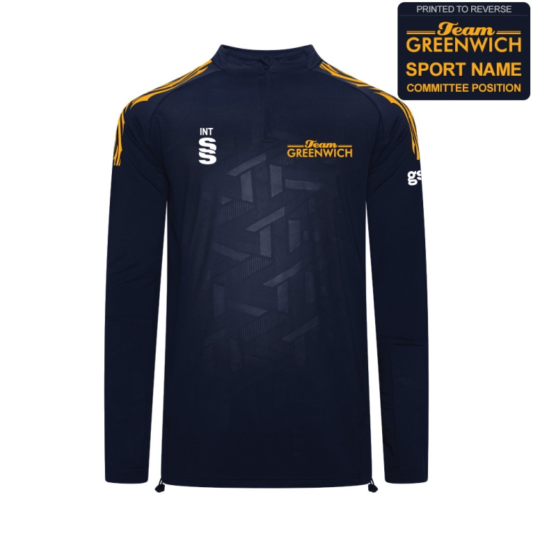 Team Greenwich - Impact 1/4 Zip Performance Top - Unisex Fit