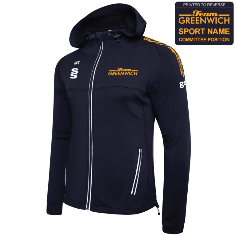 Team Greenwich - Dual Full Zip Hoody - Unisex Fit