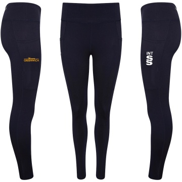Team Greenwich - Performance Full Length Leggings - Women's Fit
