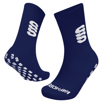 Team Greenwich - Quarter Gripper Sock - Navy