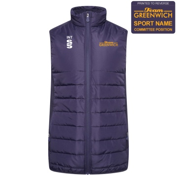 Team Greenwich - Active Gilet - Unisex Fit