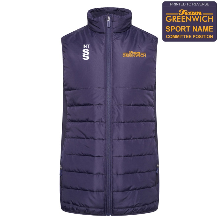 Team Greenwich - Active Gilet - Unisex Fit