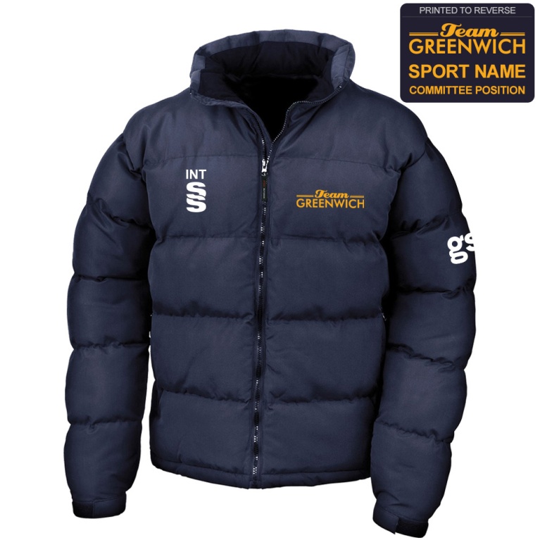 Team Greenwich - Dual Puffa Jacket - Unisex Fit