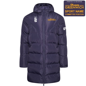 Team Greenwich - Active Long Padded Jacket - Unisex Fit