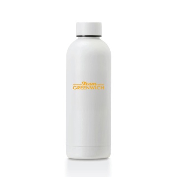 Team Greenwich - Stainless Steel Bottle - White - 500ML
